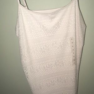 Loft outlet tank top in a soft pink